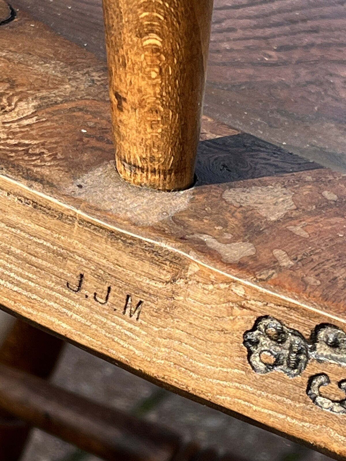 King George V Smokers Bow Estate Chair. photo for sale