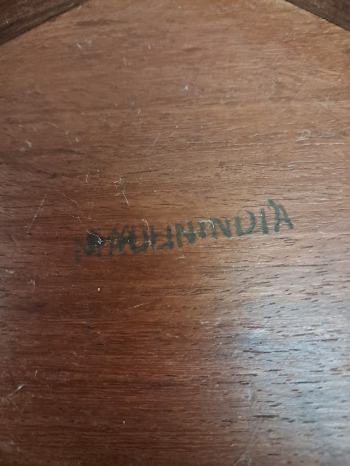 photo buy Antique Indian Table Carved Plant Or Side Table Vintage 1920 Vintage