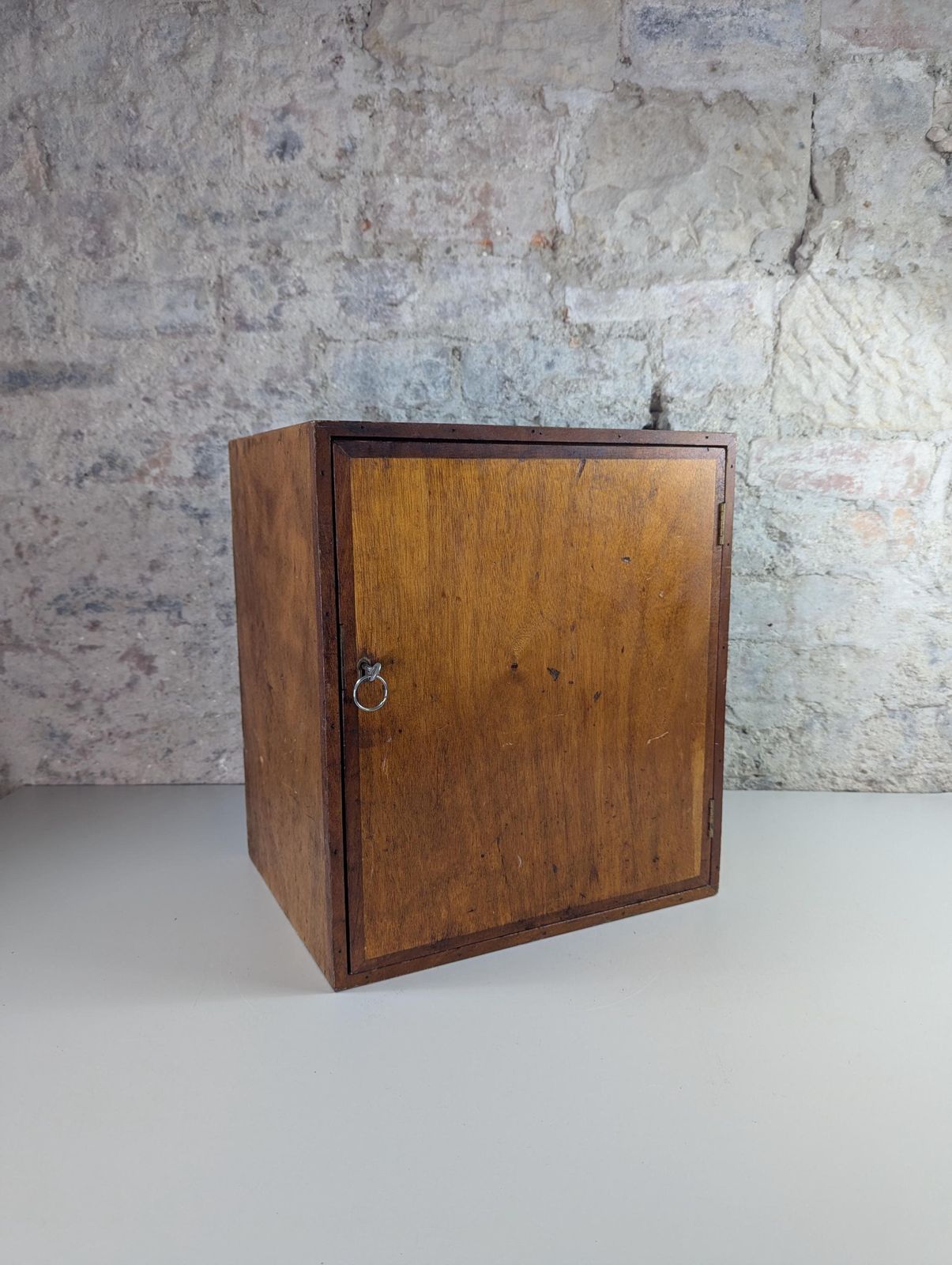 photo buy Vintage Wooden Cabinet With Drawers And Working Lock