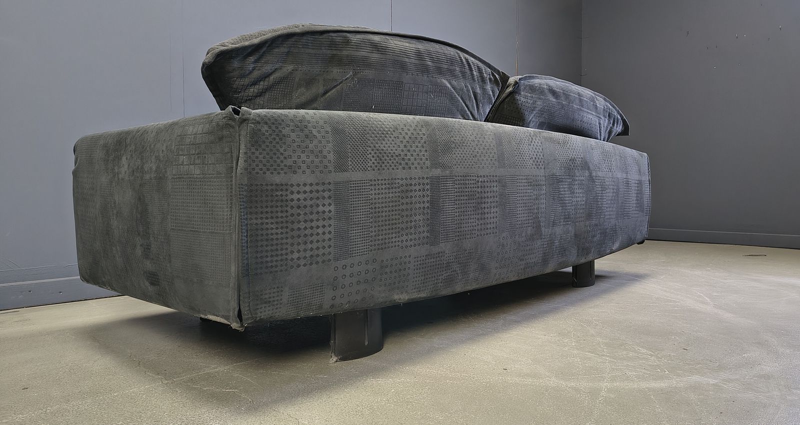 Velvet Sofa By Saporiti Italia, 1980s photo 1250.0