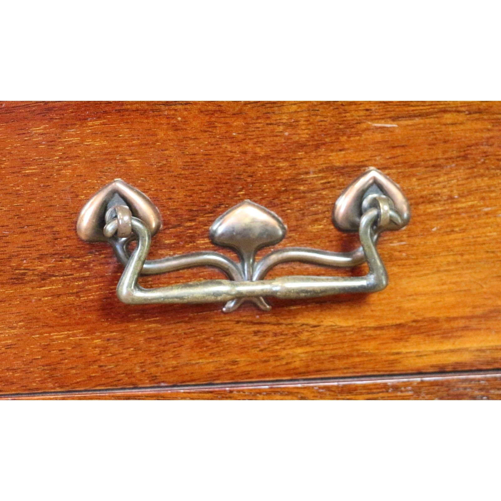 photo furniture An Excellent Art Nouveau Mahogany And Leather Topped Desk Stones Patent Pop Up Interior