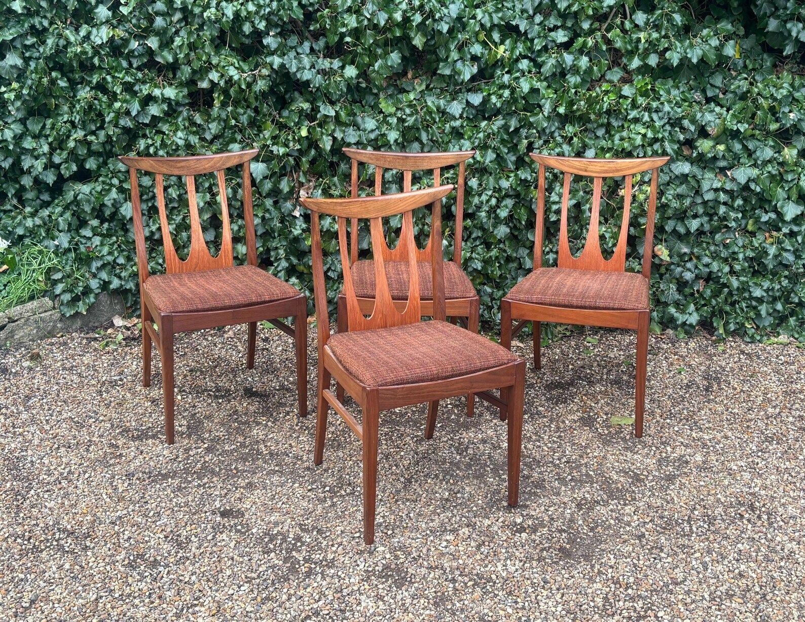 Vintage 1960’s G Plan Brasilia Teak Dining Chairs