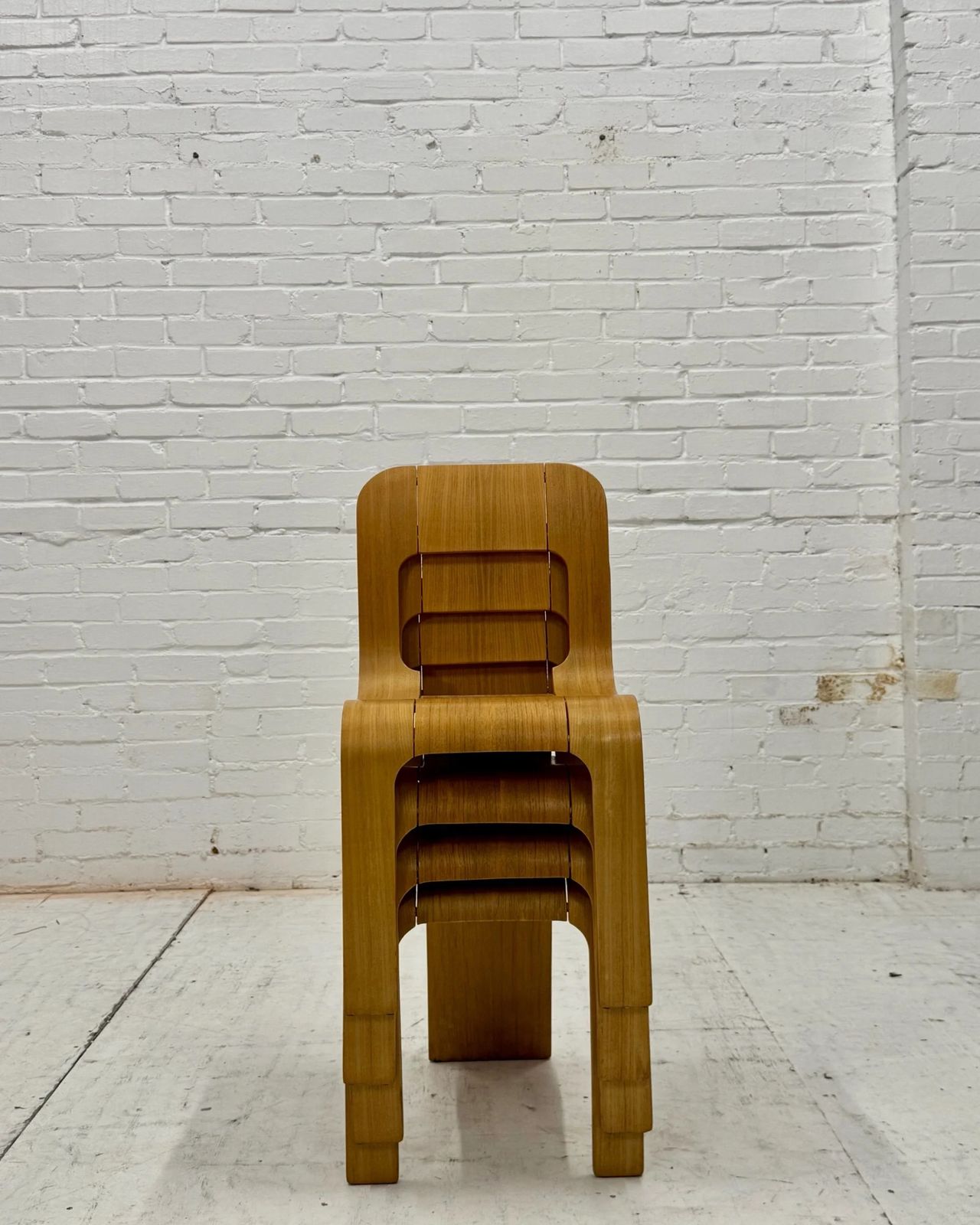 Set Of Four “Esse” Chairs By Gigi Sabadin For Stilwood, Italy, 1973. photo vinterior