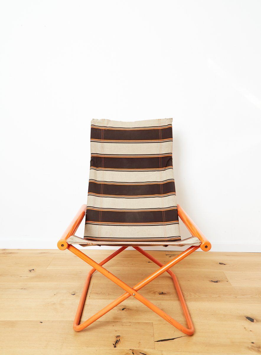 Furniture Folding Chair By Takeshi Nii For Linea Veam, 1970s photo