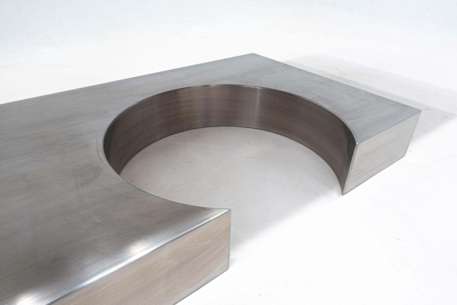 Mid Century Modern Steel Desk "Diapason" By Marzio Cecchi, 1968 photo vinterior