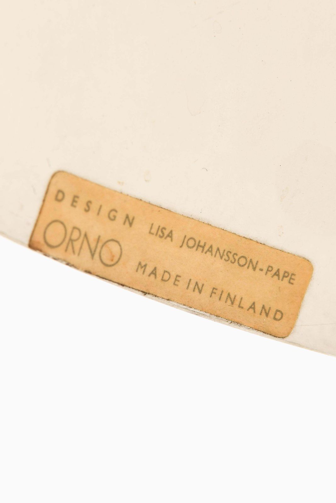 Table Lamp In Brass And Aluminum By Lisa Johansson Pape, 1950s photo furniture