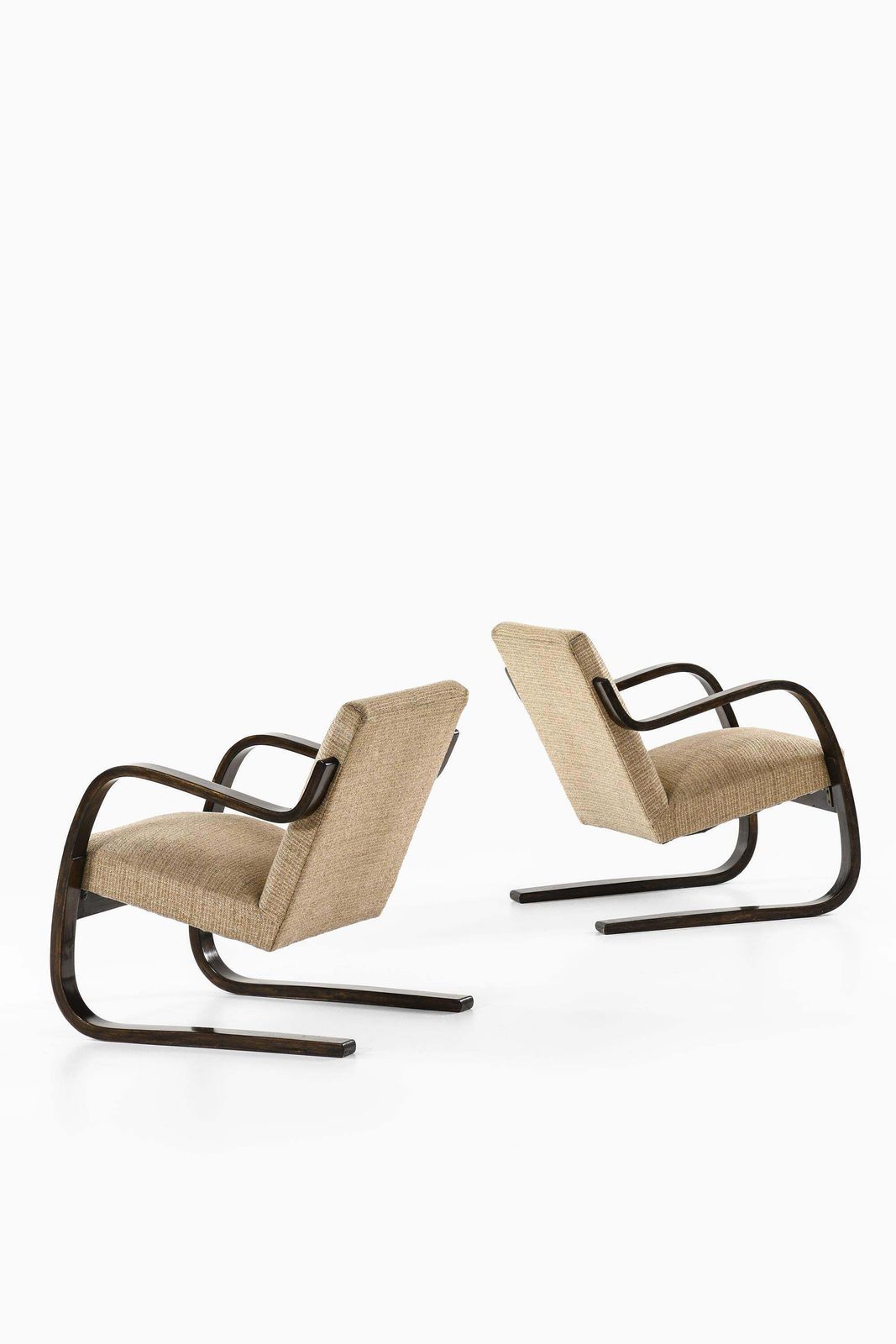Set Of 2 Mid Century Easy Chairs By Alvar Aalto, 1933 photo furniture