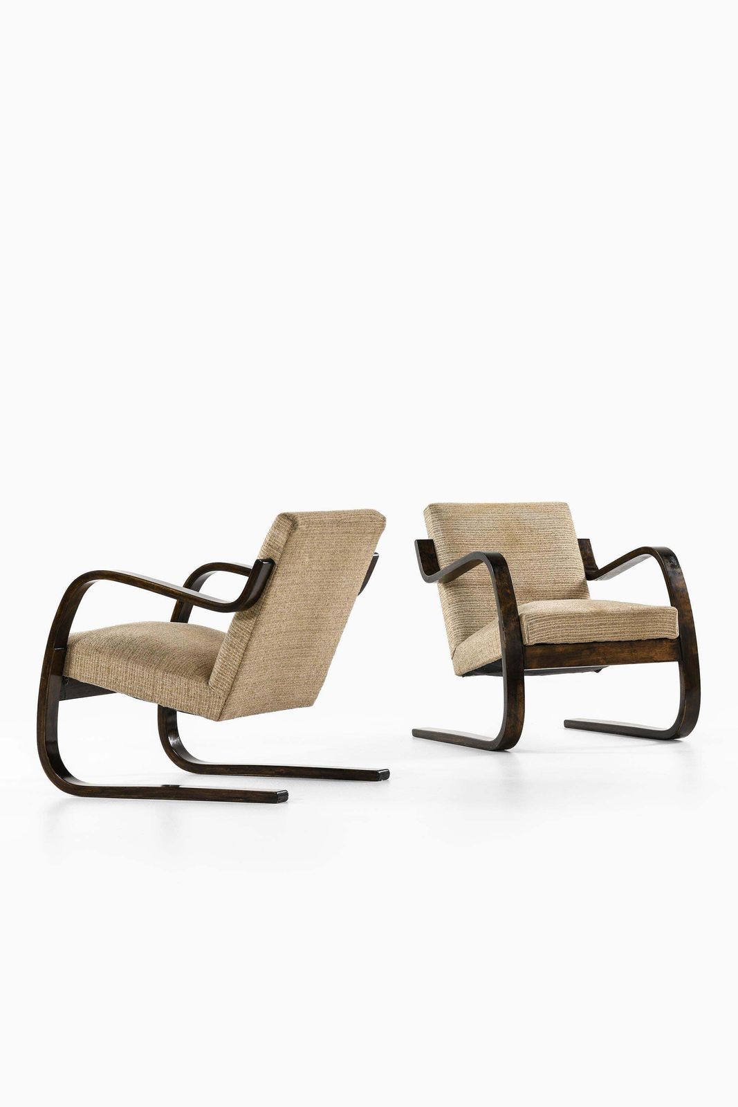 Set Of 2 Mid Century Easy Chairs By Alvar Aalto, 1933 photo vinterior
