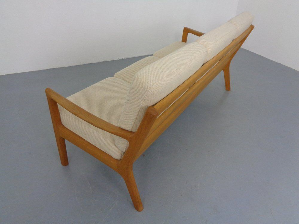 photo furniture Senator Sofa In Oak By Ole Wanscher For Poul Jeppesen, Denmark, 1960s