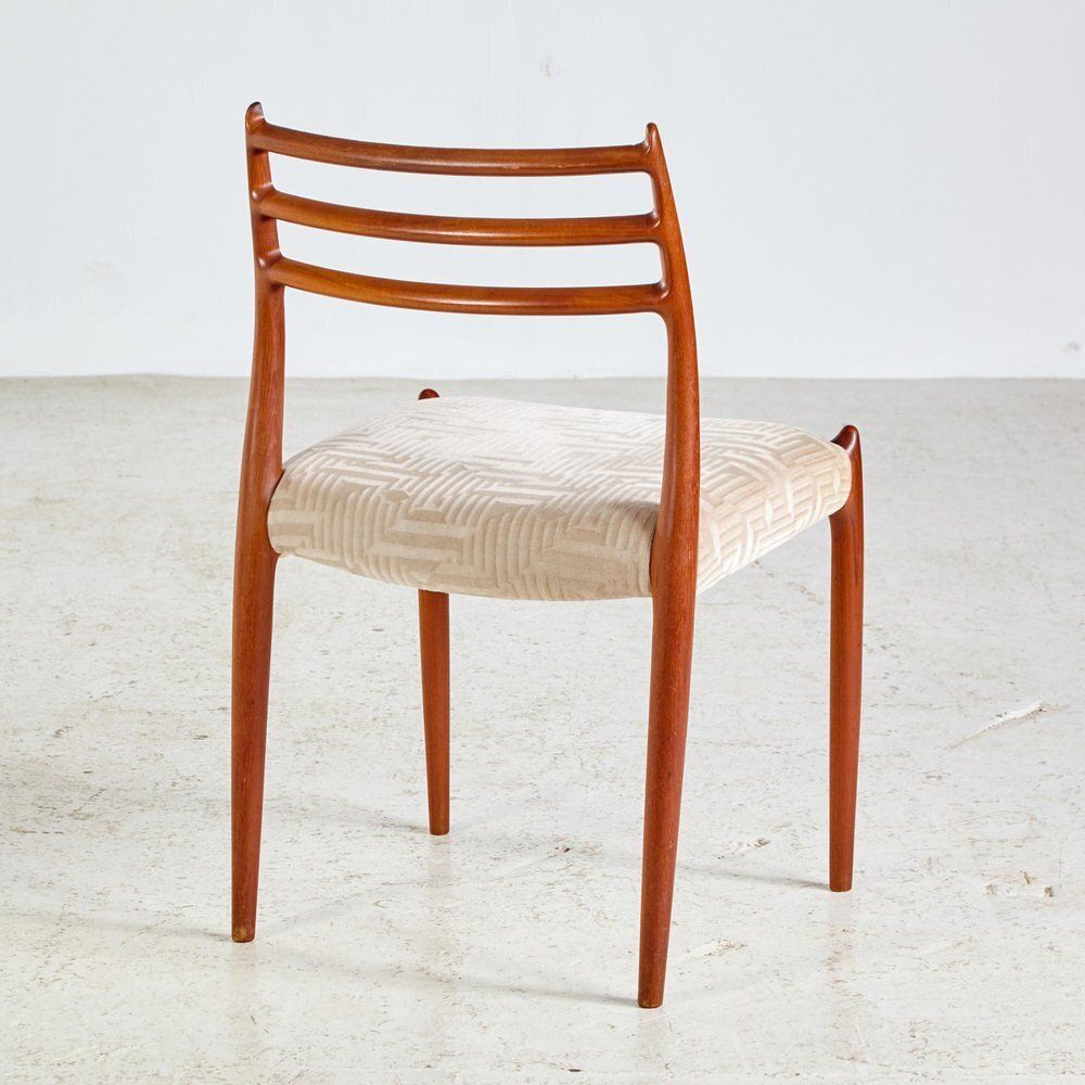 Teak Model 78 Dining Chair By Niels O. Møller For J.L. Møllers, 1960s, Set Of 4 photo for sale