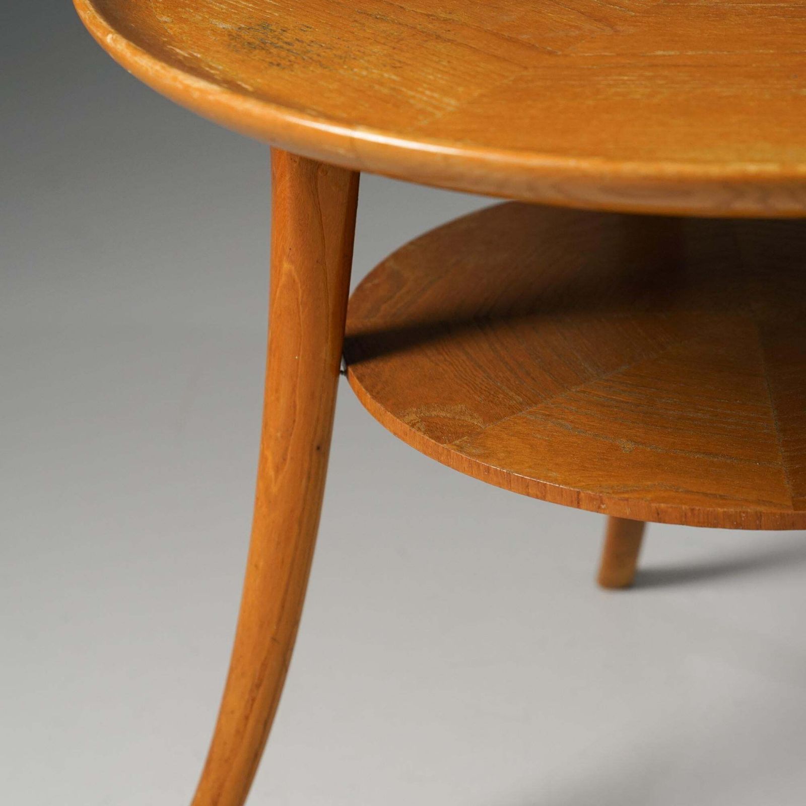 Scandinavian Modern Coffee Table, Attr. Gunnel Nyman, 1940s photo vinterior