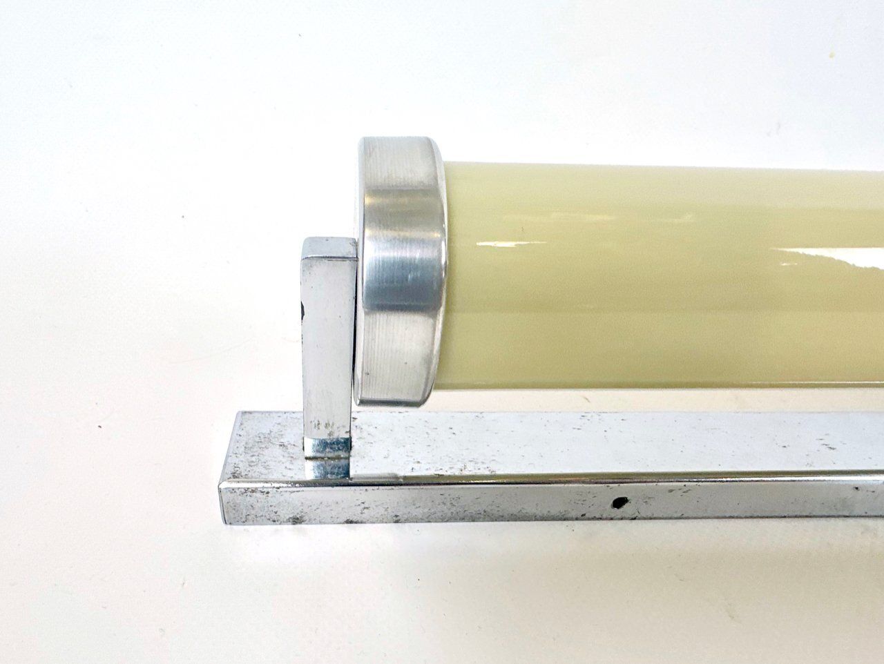 Bauhaus Nickel Plated Tubular Wall Lamp From Napako, 1930s photo buy