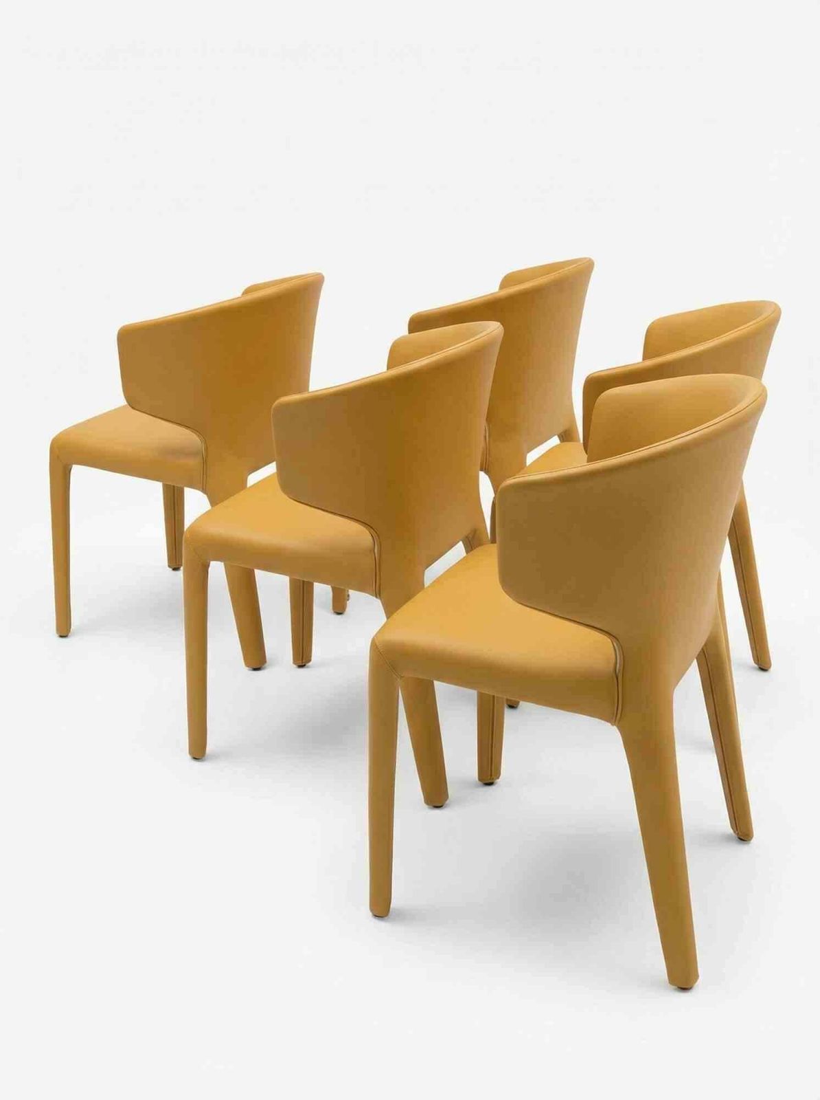 Set Of 6 Cassina Hola 367 Chairs By Hannes Wettstein, 2006 photo furniture