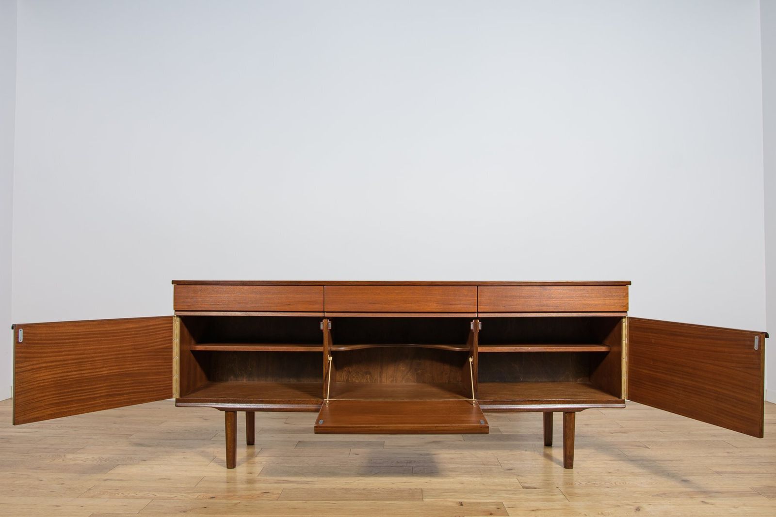 photo buy Mid Century Modern English Teak Sideboard From Stonehill, 1960s