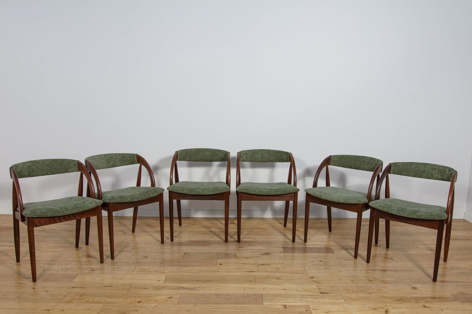Mid Century Danish Dining Chairs From Orte Mobelfabrik, Denmark, 1960s, Set Of 6