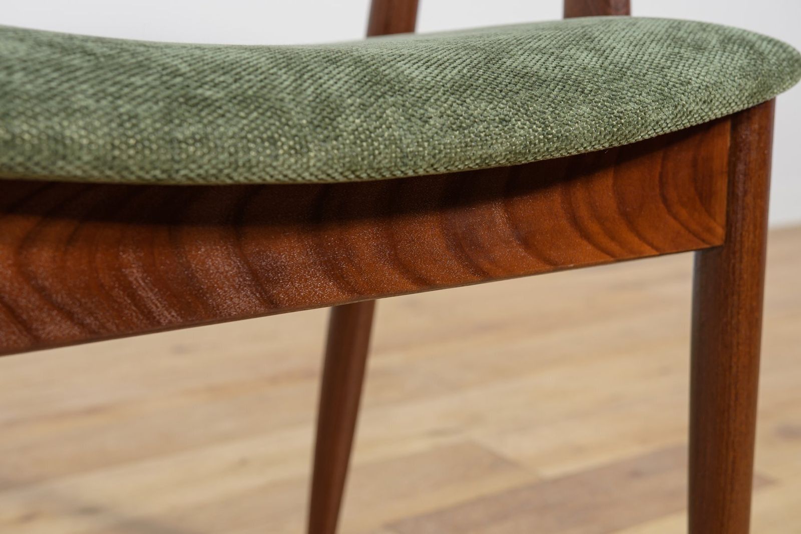 photo vintage Mid Century Danish Dining Chairs From Orte Mobelfabrik, Denmark, 1960s, Set Of 6