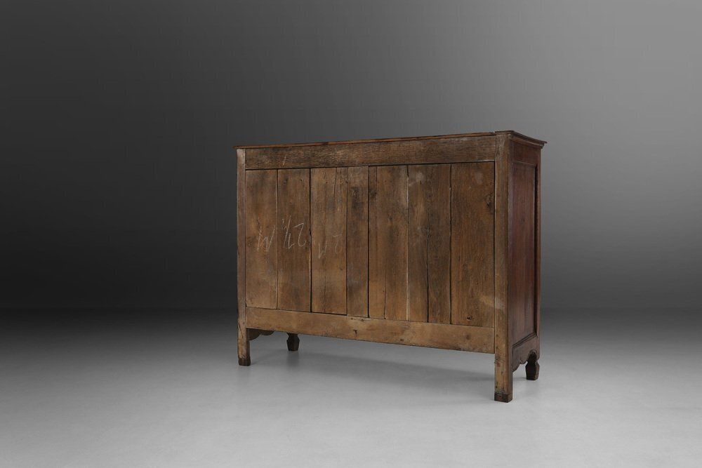 Antique Flemish Oak Cabinet, 1850s photo vinterior