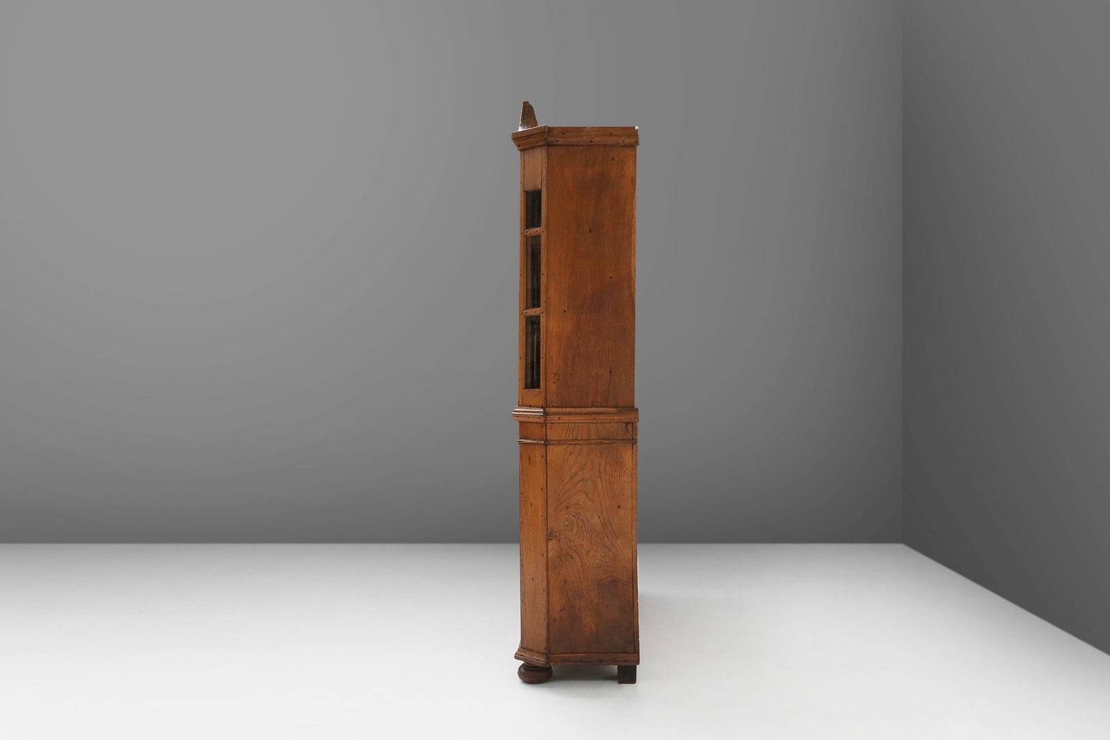 Vitrine Cabinet In Oak With Glass Windows, Germany, Early 18th Century photo for sale