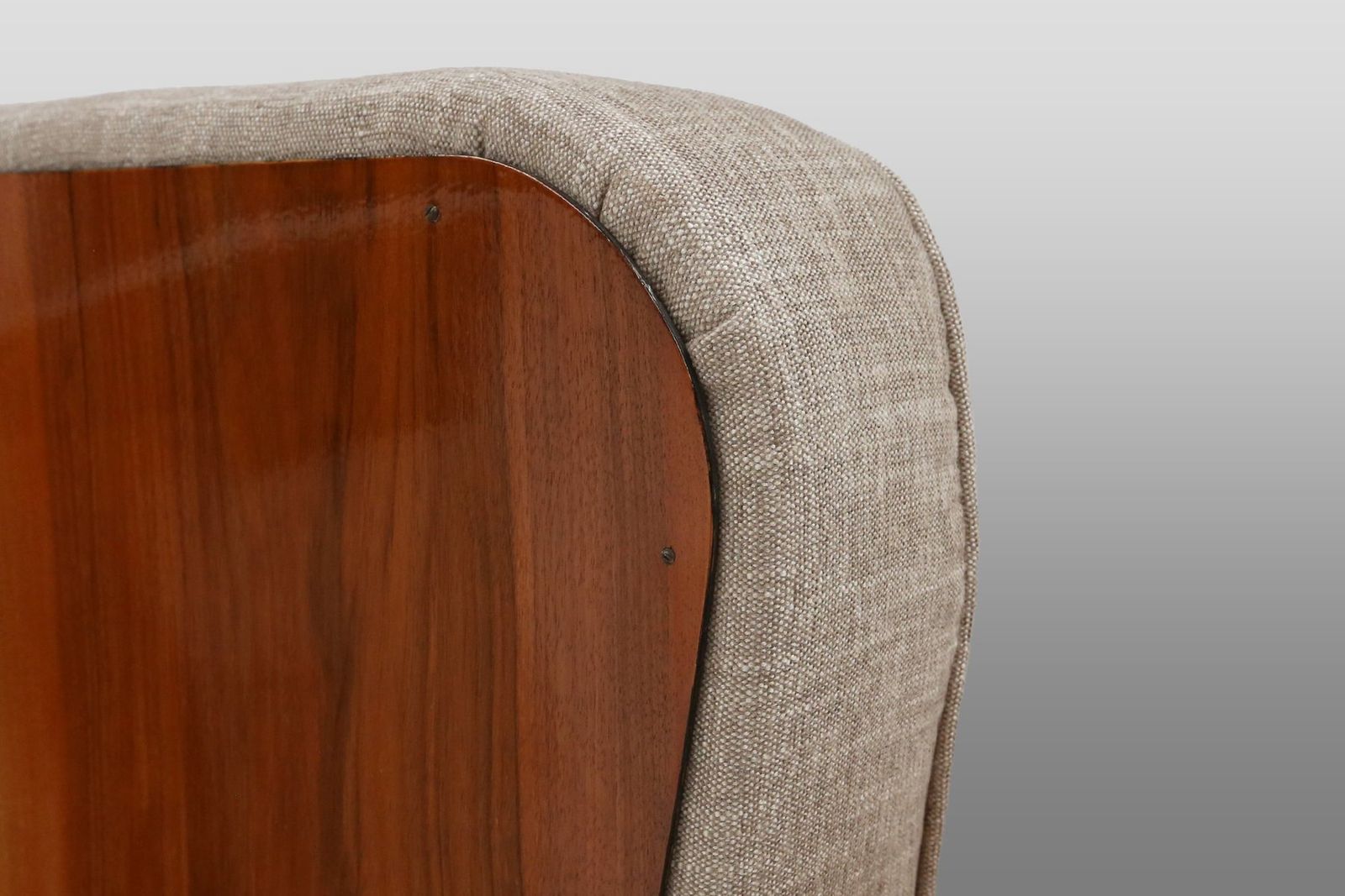 Art Deco Armchairs In Walnut Veneer, France, 1930s, Set Of 2 photo vinterior