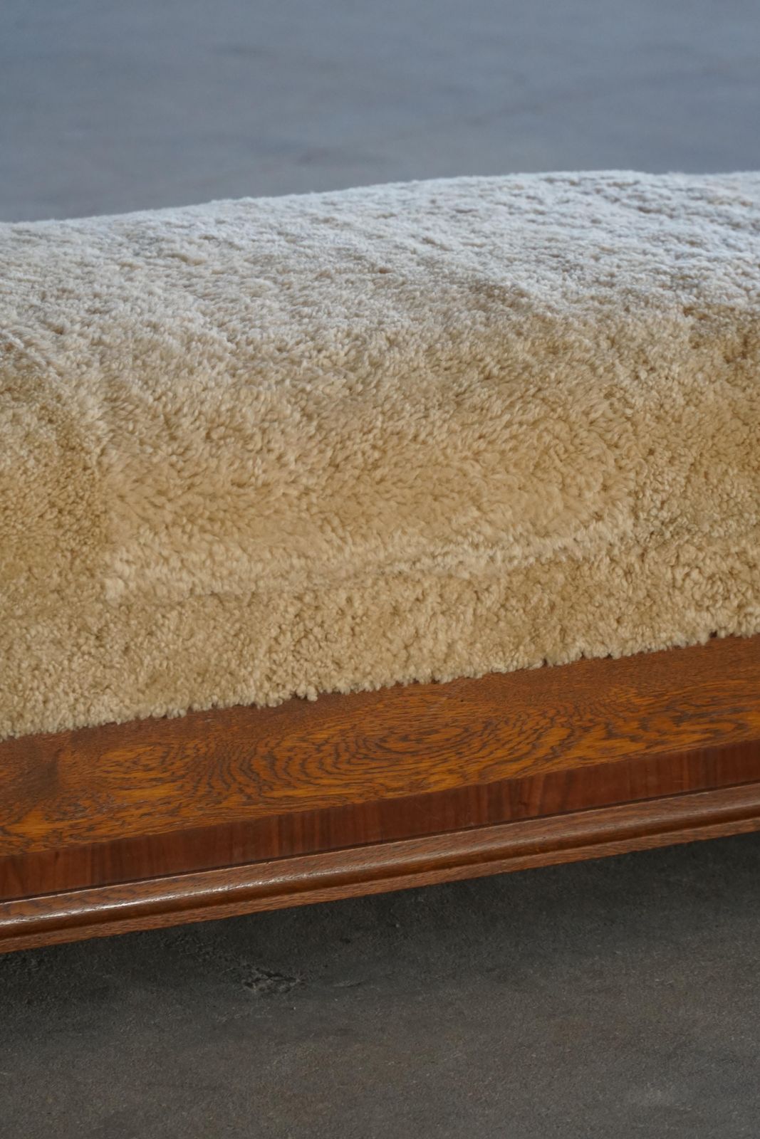 Art Deco, Daybed Reupholstered In Lambswool, Danish Cabinetmaker, 1930s photo buy