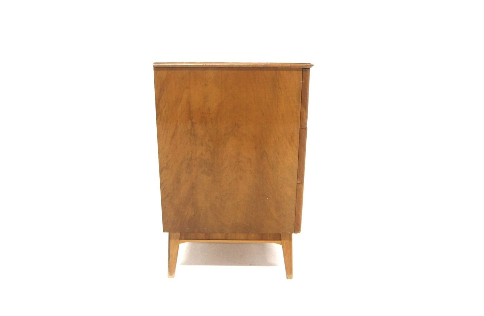 Swedish Modern Scandinavian Walnut Chest Of Drawers, Sweden, 1940s