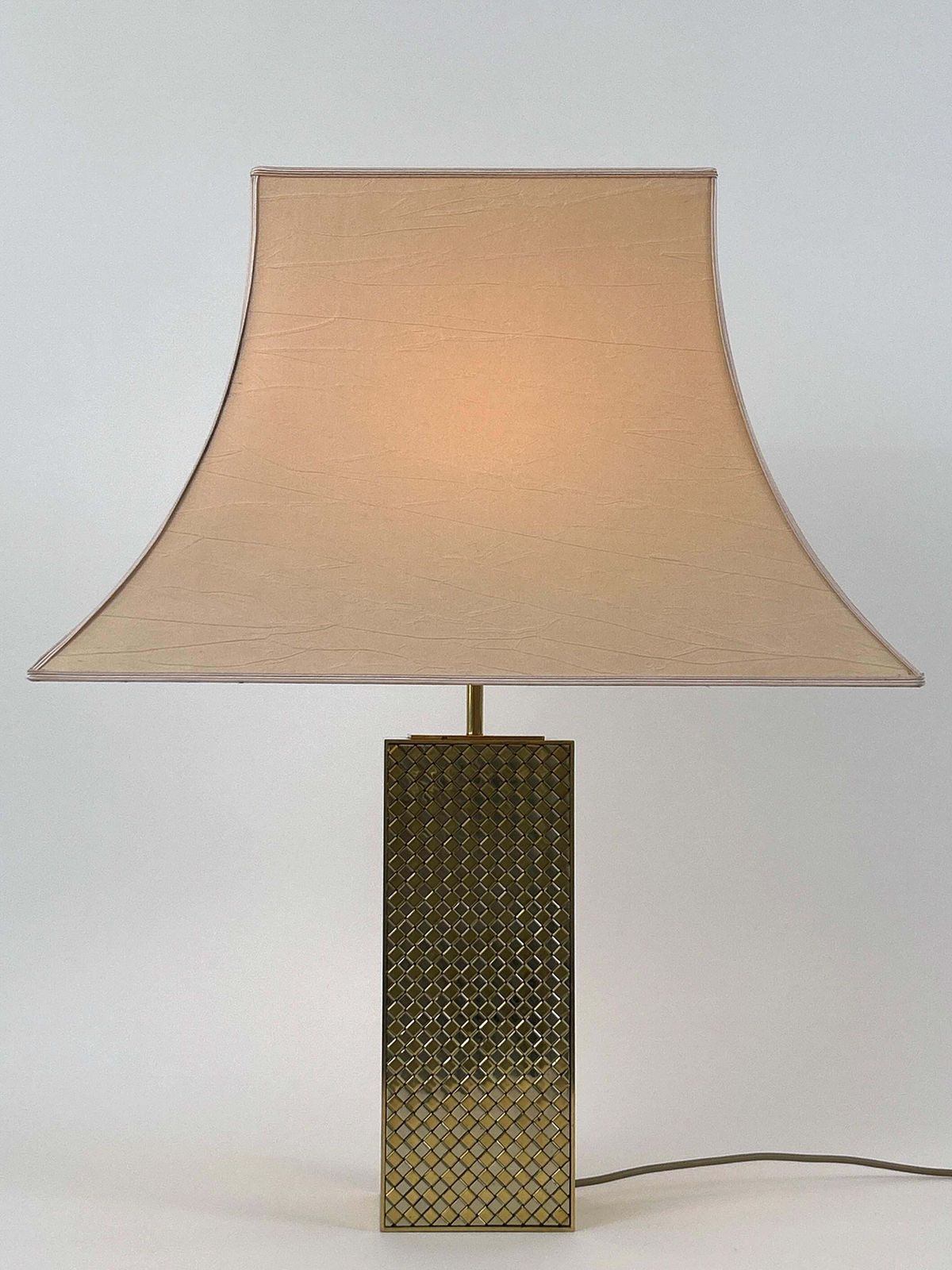 Rare Monumental Mid Century Modern Table Lamp By Vereinigte Werkstätten Germany photo Lighting