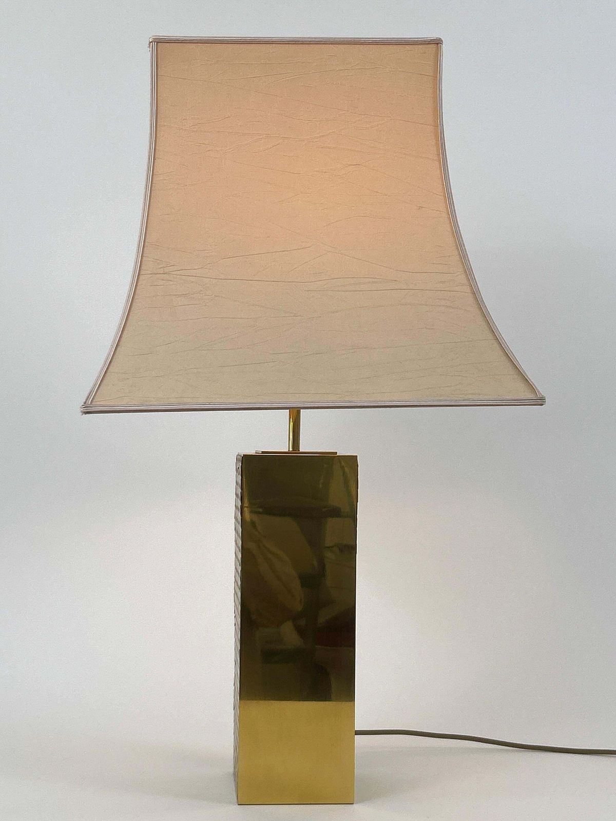 Rare Monumental Mid Century Modern Table Lamp By Vereinigte Werkstätten Germany photo 4225.0