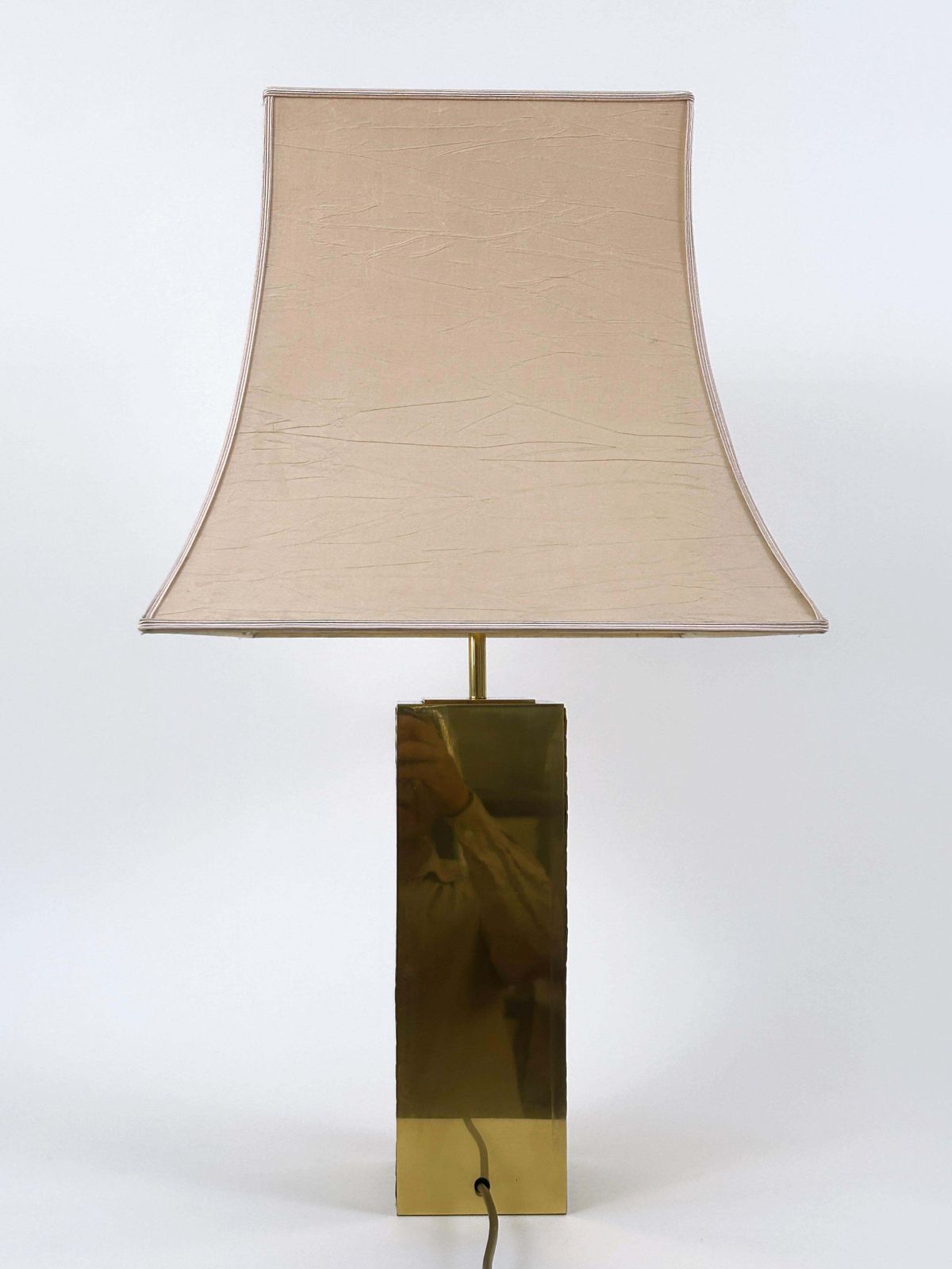 Lighting Rare Monumental Mid Century Modern Table Lamp By Vereinigte Werkstätten Germany photo