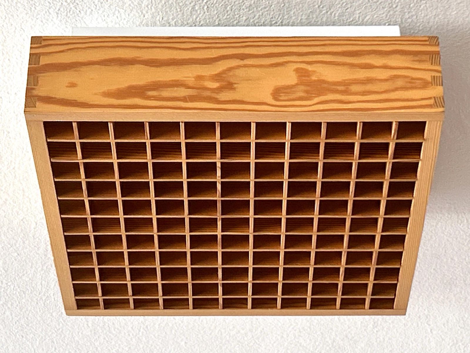 Elegant Mid Century Modern Pine Wood Flush Mount Or Ceiling Lamp Sweden 1970s photo 1294.0