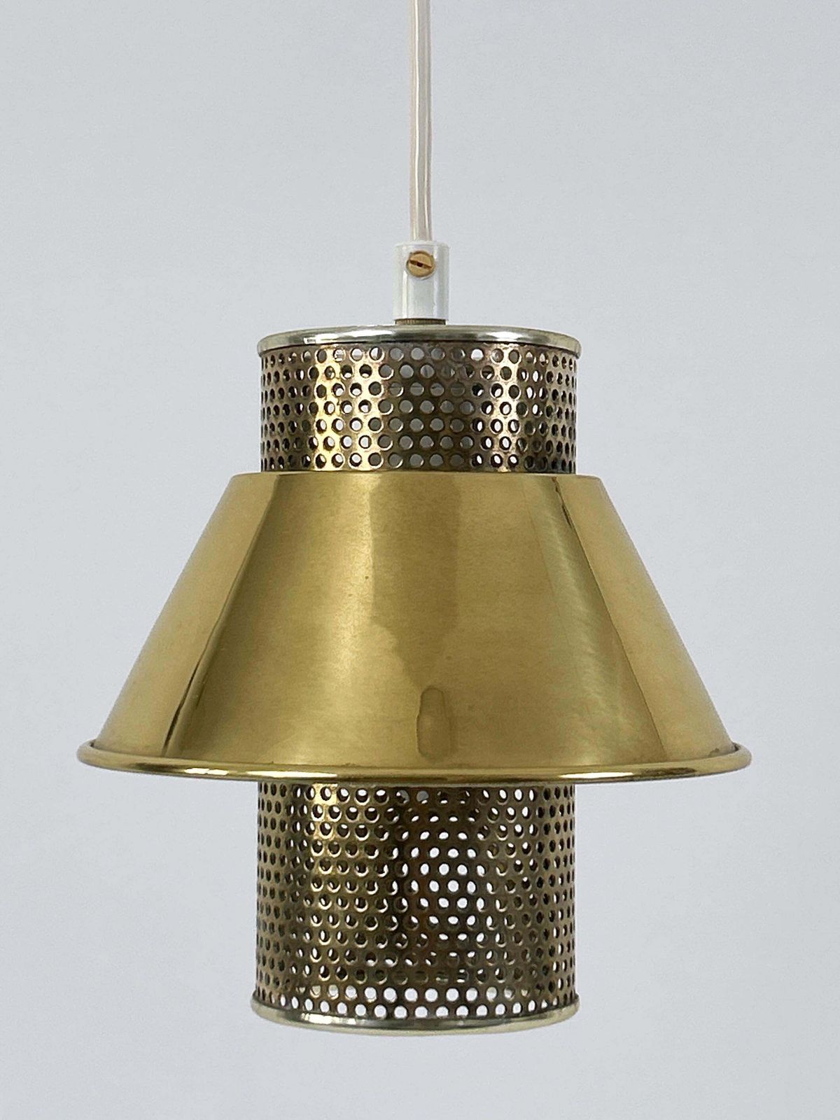 Elegant Pendant Lamp T766 By Hans Agne Jakobsson For Ab Markaryd Sweden 1960s photo Lighting