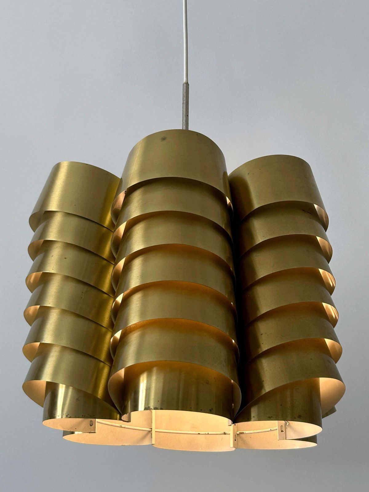 Amazing Pendant Lamp Or Chandelier By Hans Agne Jakobsson For Ab Markaryd Sweden photo for sale
