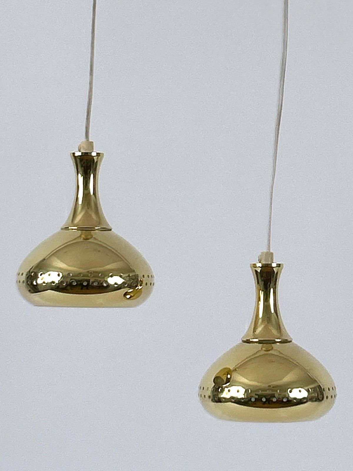 photo buy Set Of Two Elegant Pendant Lamps By Hans Agne Jakobsson For Ab Markaryd Sweden
