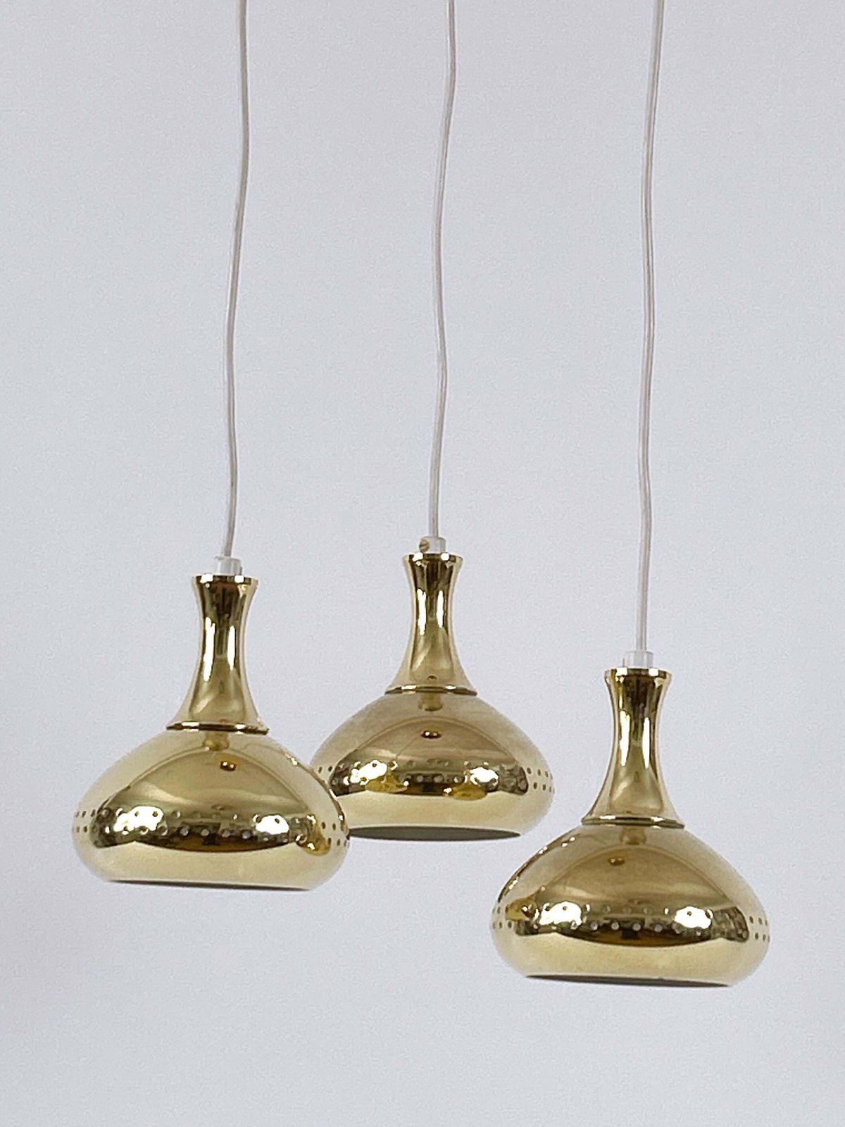 Rare Pendant Lamp Or Chandelier By Hans Agne Jakobsson For Ab Markaryd Sweden photo for sale