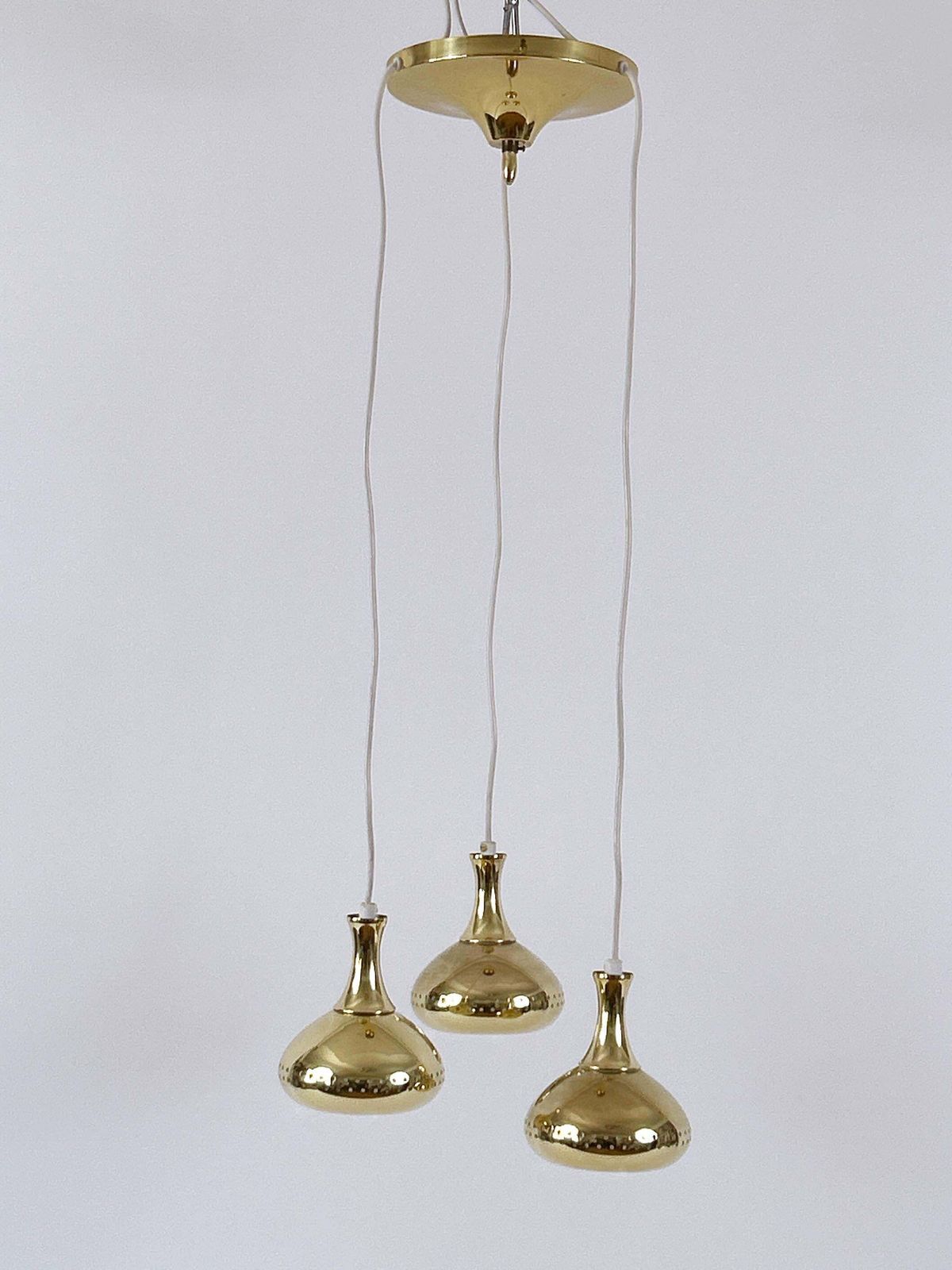 3019.0 Rare Pendant Lamp Or Chandelier By Hans Agne Jakobsson For Ab Markaryd Sweden photo