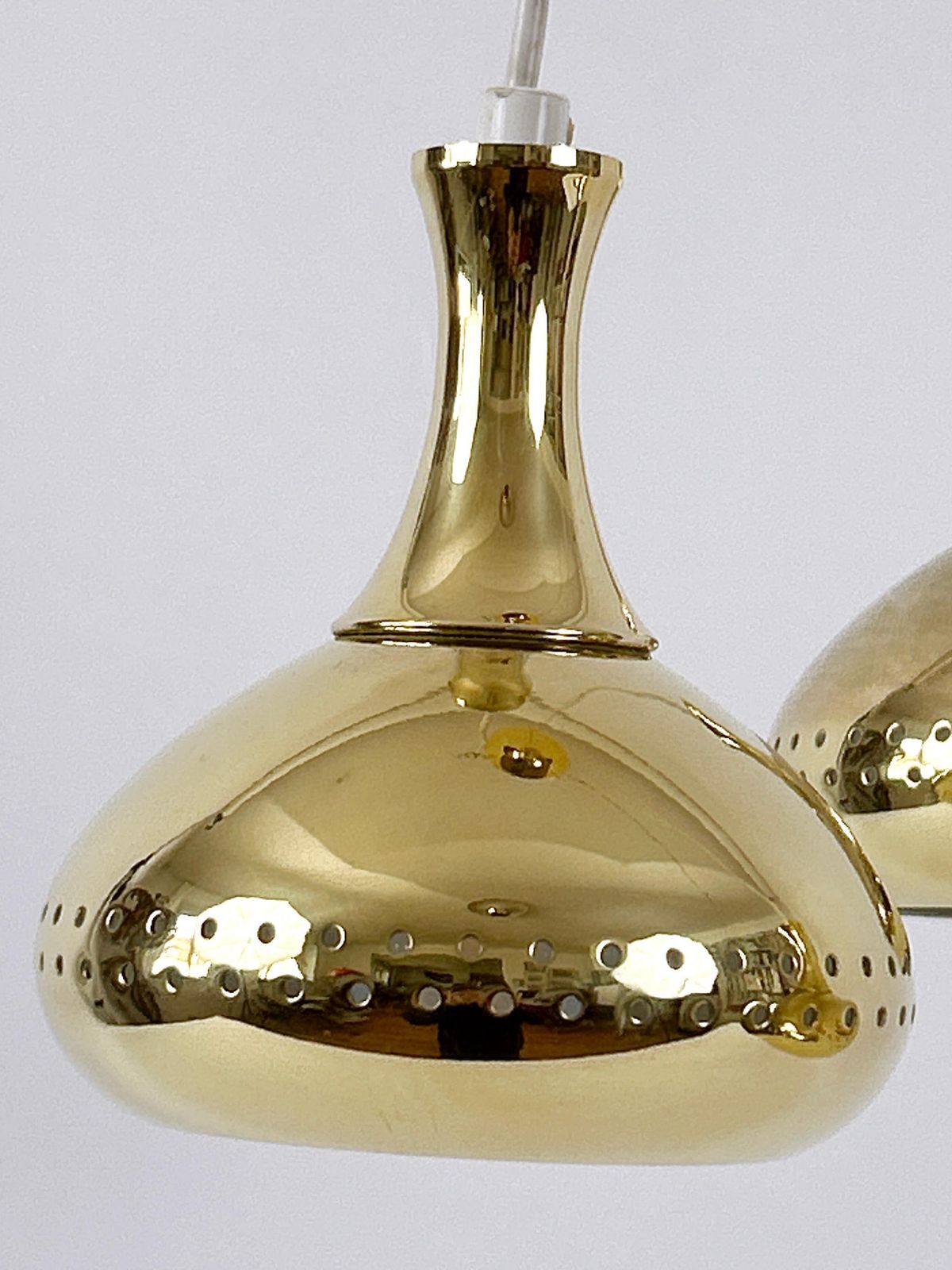 photo vintage Rare Pendant Lamp Or Chandelier By Hans Agne Jakobsson For Ab Markaryd Sweden