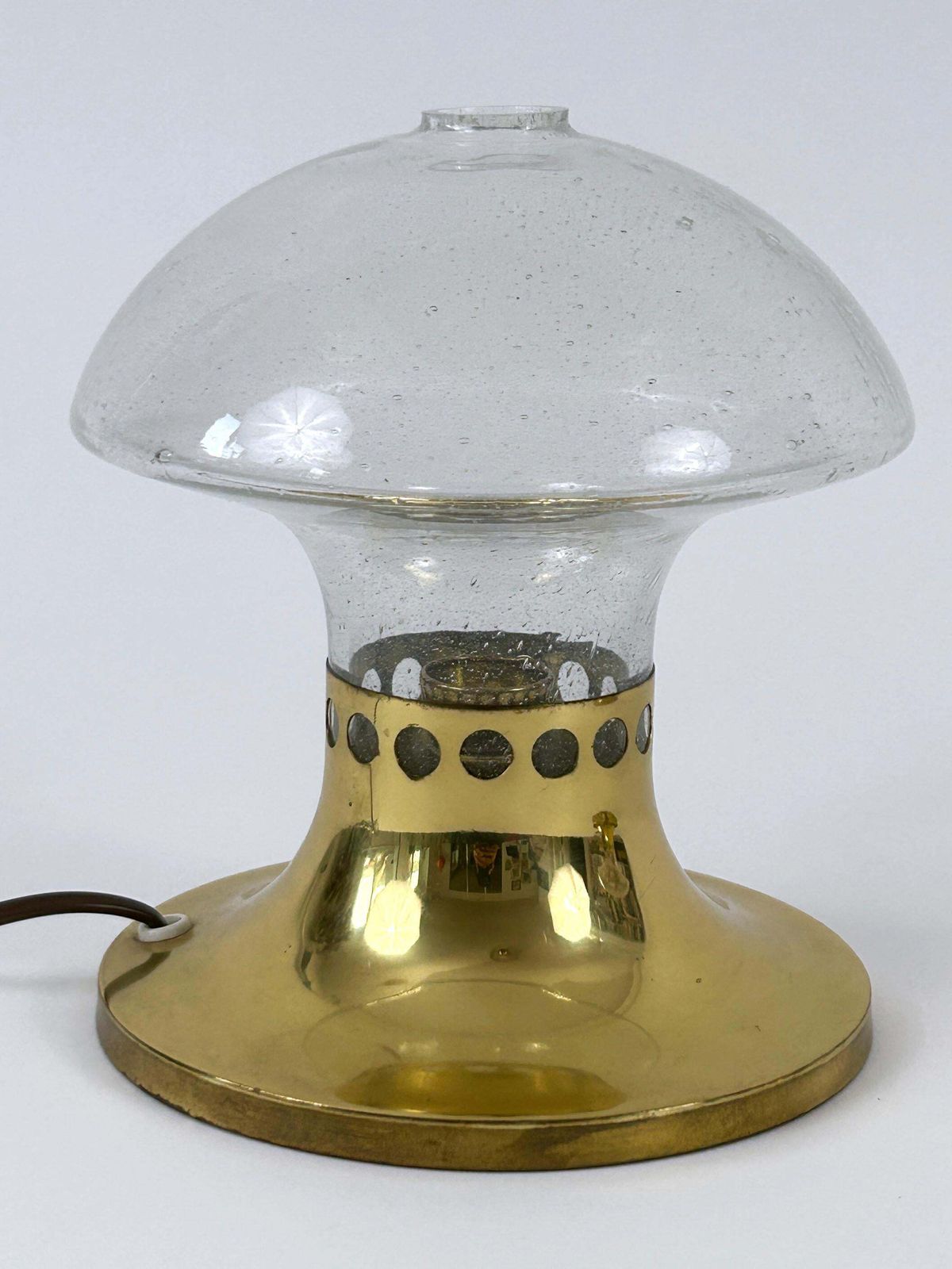 Set Of Two Lovely Mid Century Bedside Table Lamps By Falkenbergs Belysning 1950s photo for sale