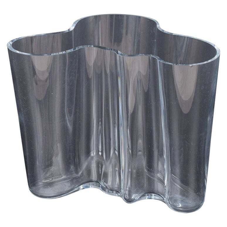 Alvar Aalto For Iittala. Organically Shaped Savoy Vase, 1960s/70s.
