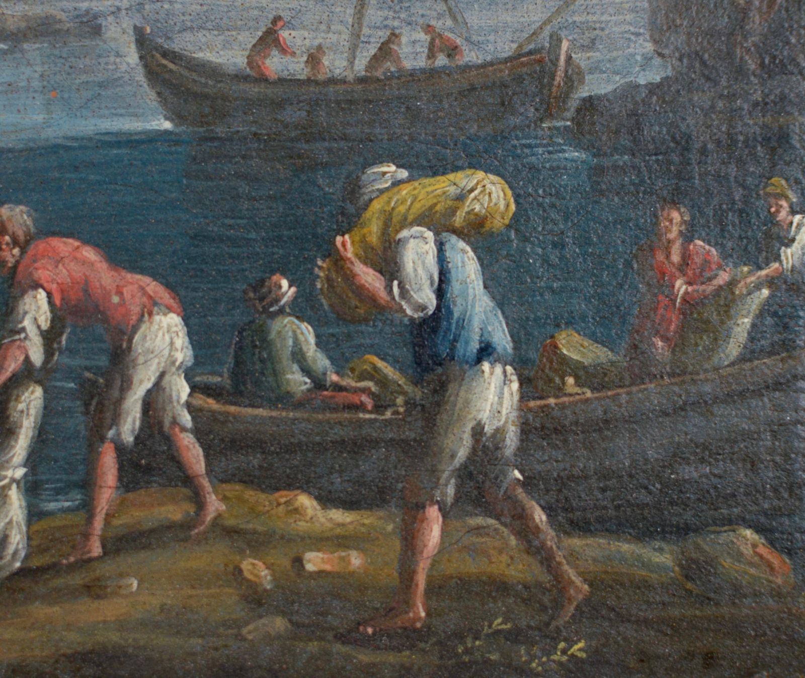 Claude Jozeph Vernetport. Oil On Canvas. 22.7x27.1 Cm1956 photo 15471.0
