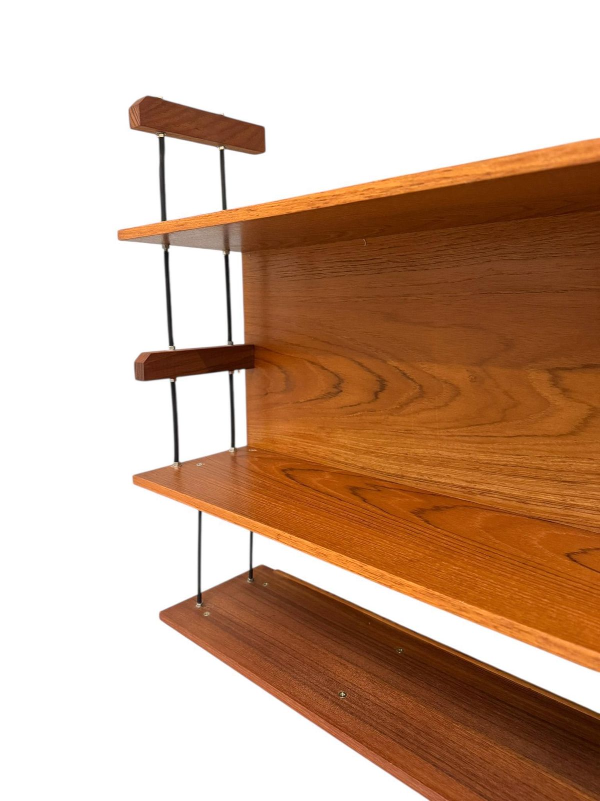 photo for sale Mid Century Modern Wall Mounted Shelf By Walter Wirtz For Wilhelm Renz, 1960s