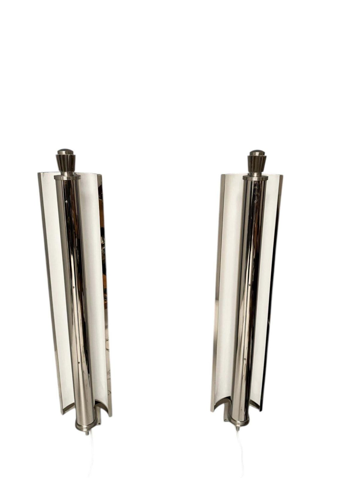 Lighting Art Deco Extra Large Pair Of Wall Lights Or Sconces France, 1930s photo