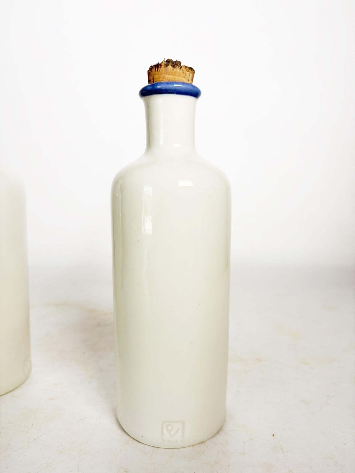 photo for sale Set Of 3 French Provencial Ceramic Bottles, 1960