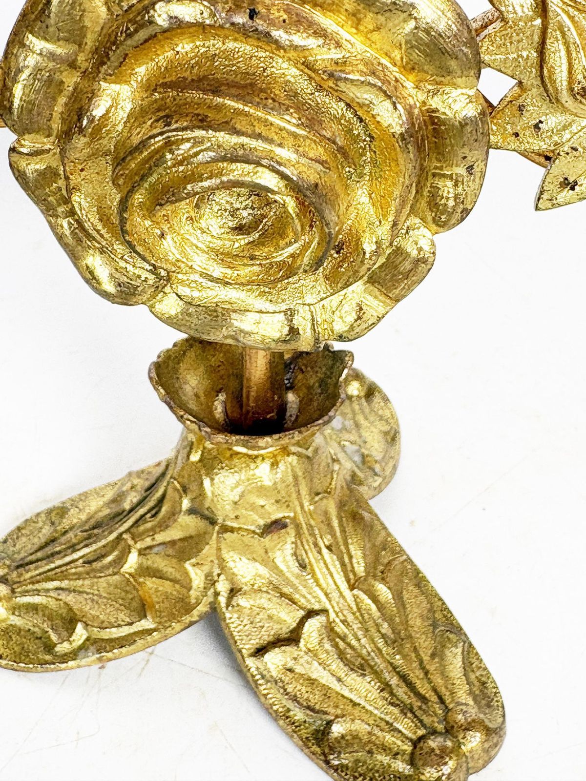 Brass Candle Holder, France, 1989 photo buy