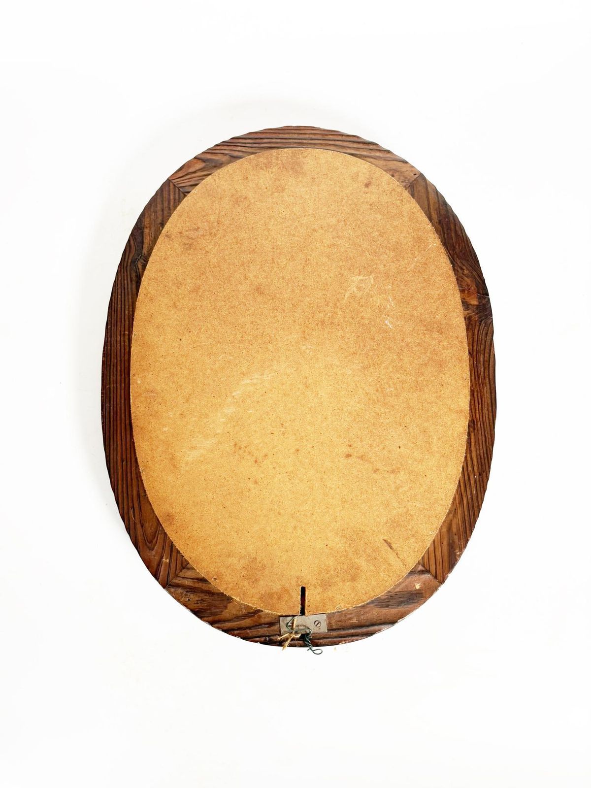 Home Decor Wooden Chalet Mirror, Dark Brown, France, 1960 photo
