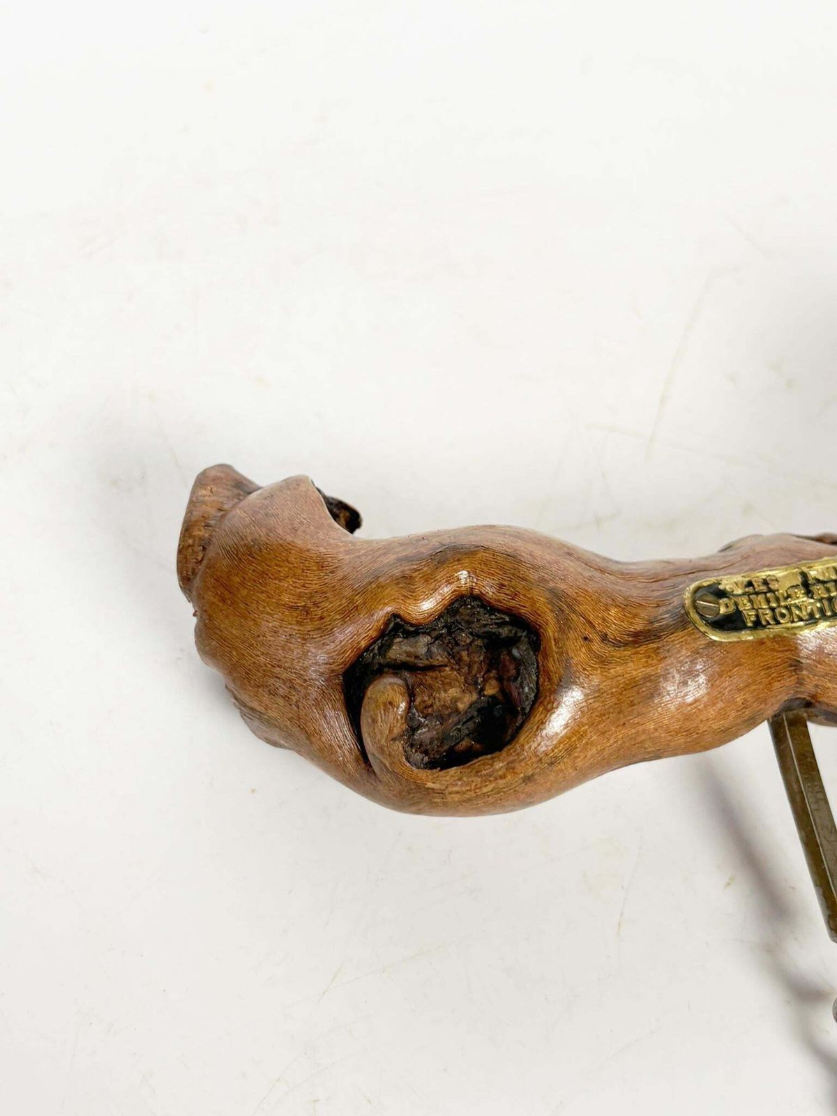 French Provençal Corkscrew, Wood And Metal, France, 1950 photo 285.0