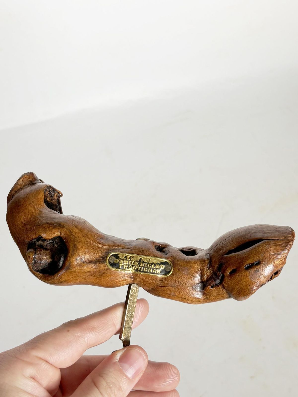 French Provençal Corkscrew, Wood And Metal, France, 1950 photo vintage