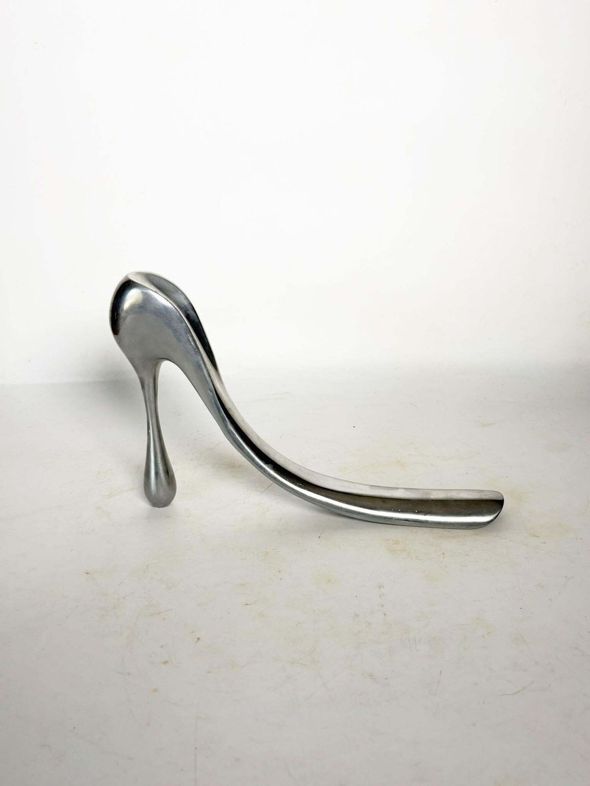 Shoehorn, Sculpture Form, Aluminum, France, 1970 photo furniture