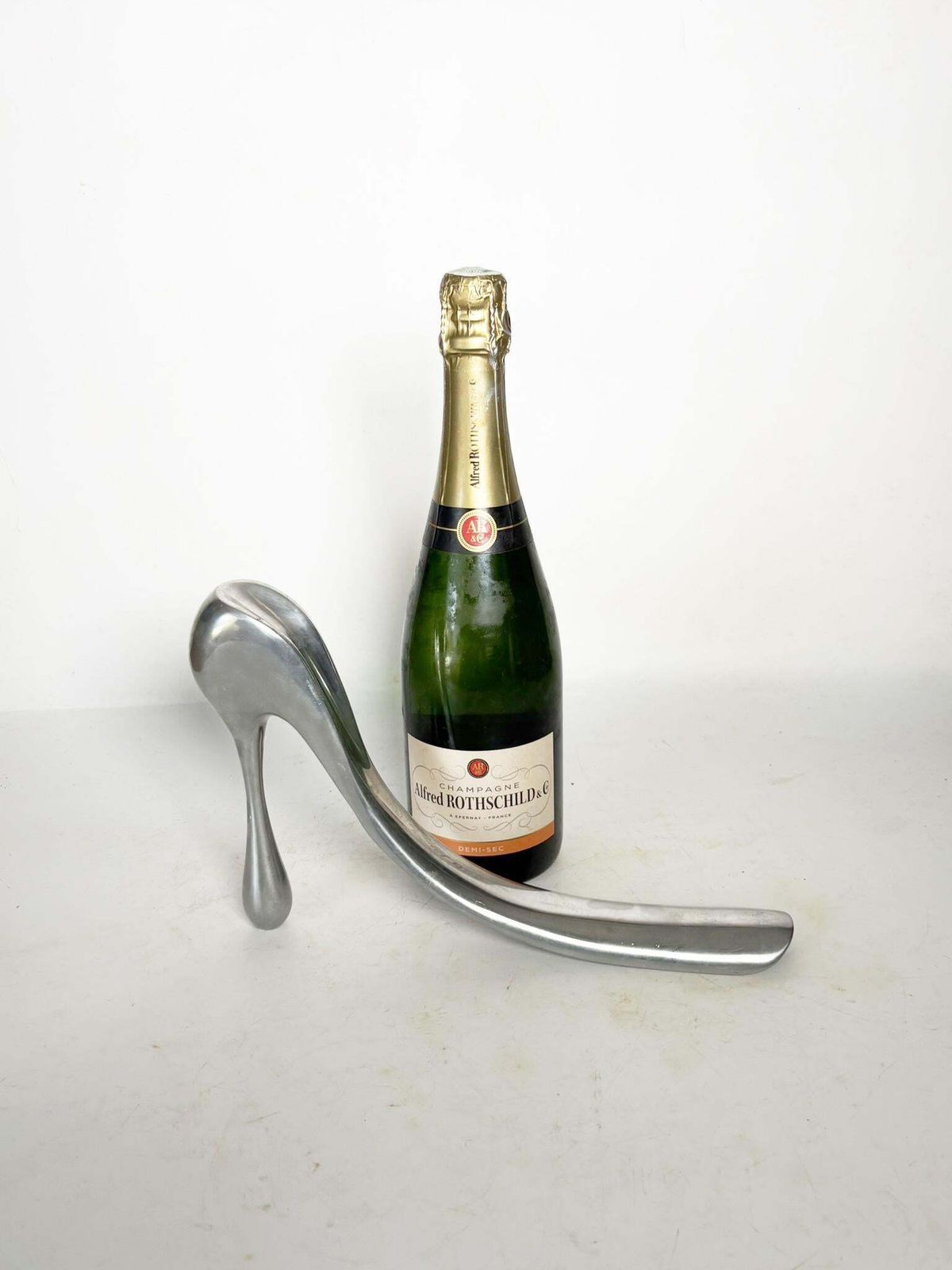 Shoehorn, Sculpture Form, Aluminum, France, 1970 photo for sale