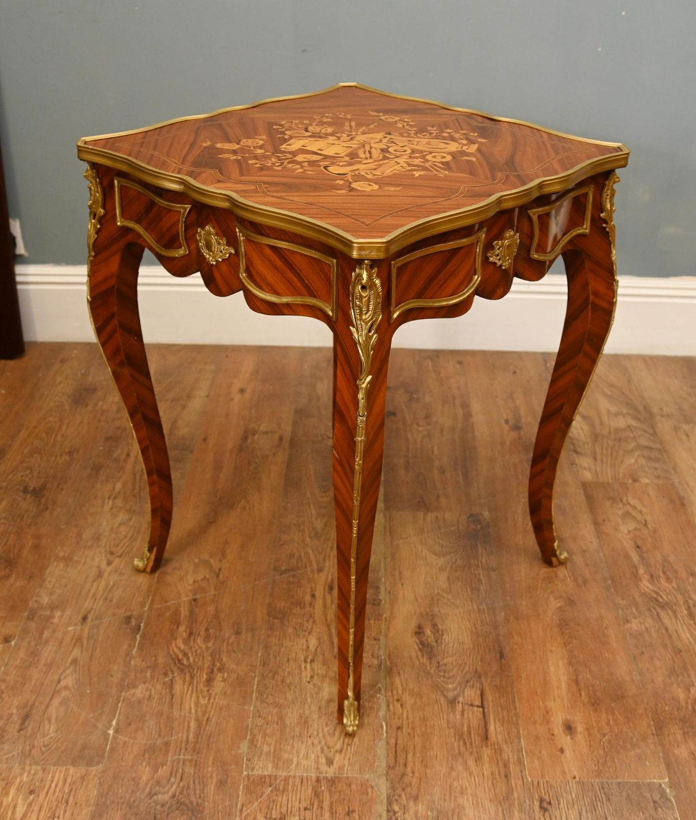 Pair French Side Tables Louis XV Revival Interiors photo 1425.0