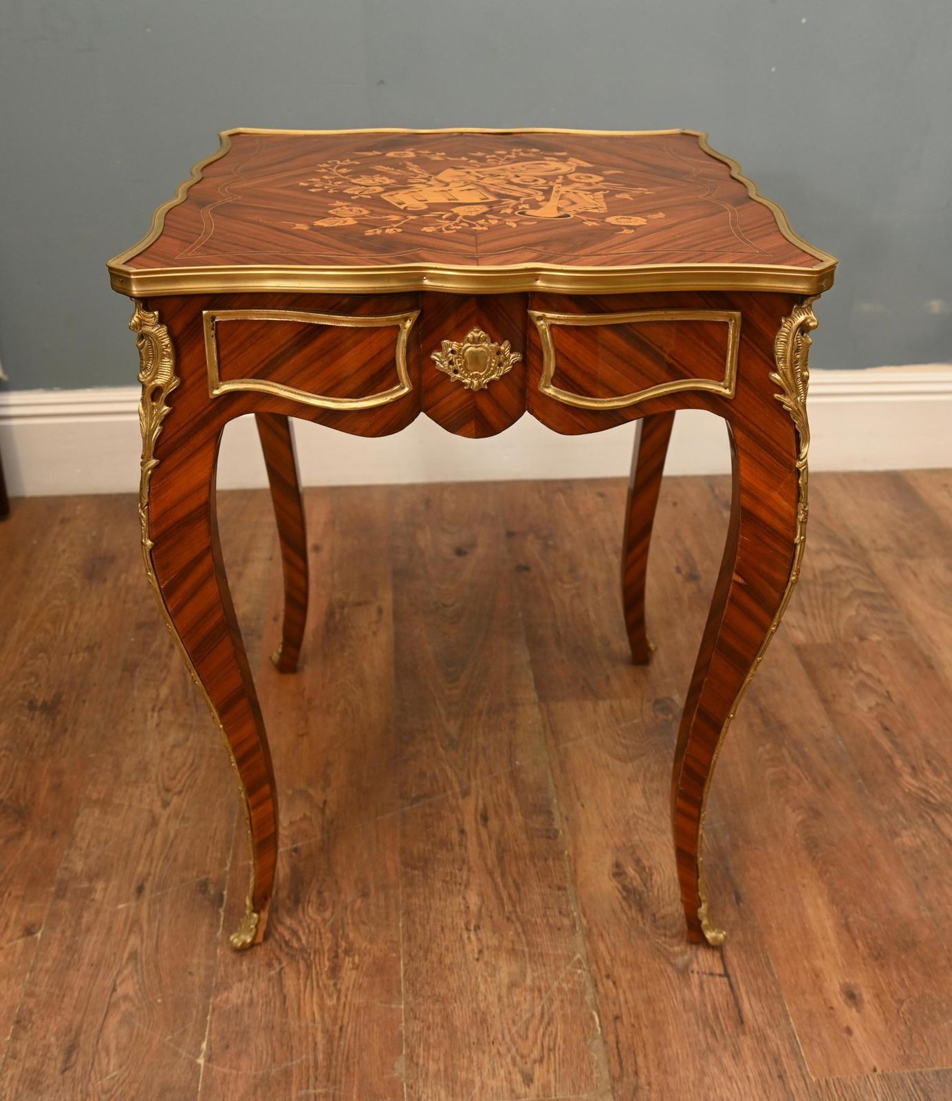 Pair French Side Tables Louis XV Revival Interiors photo vinterior