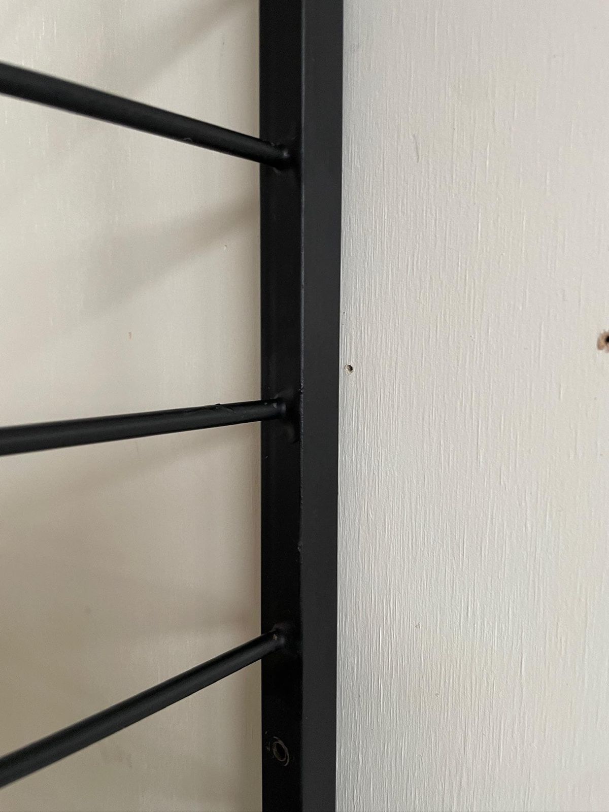 200 X 20cm Staples Black Ladderax Ladder Thin Tall Lean To One Foot (07a) photo Home Decor